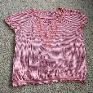 Striped Pink Blouse